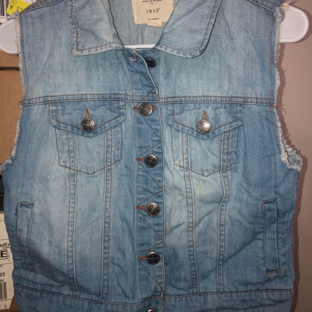 Denim vest